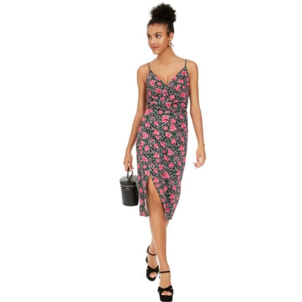 Betsy Johnson Rose Leopard Dress